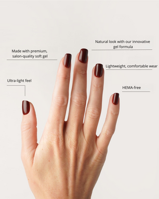 Burgundy Bliss | Square Short