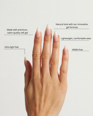 Blush Ombre | Almond Long