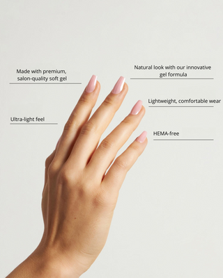 Soft Pink | Coffin Medium