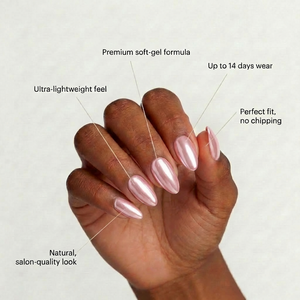 Glazed Pink | Almond Medium