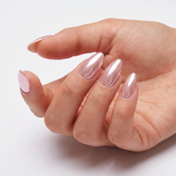 Glazed Pink | Almond Medium