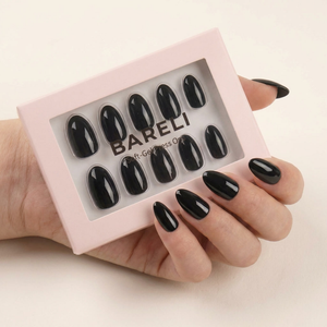 Jet Black | Almond Medium