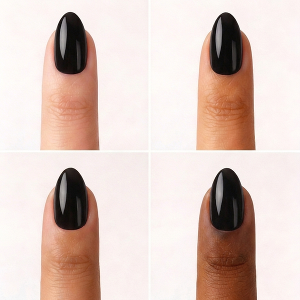 Jet Black | Almond Medium