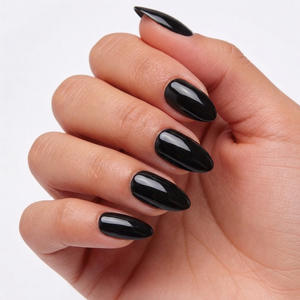 Jet Black | Almond Medium