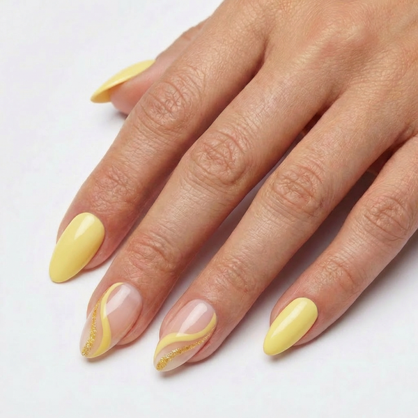 Lemon Swirl | Almond Medium