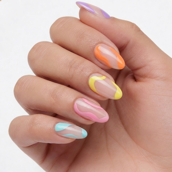 Sorbet Swirl | Almond Medium