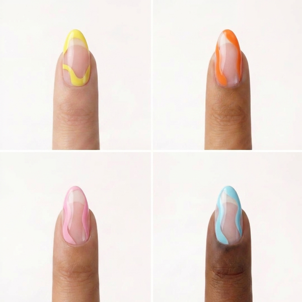 Sorbet Swirl | Almond Medium
