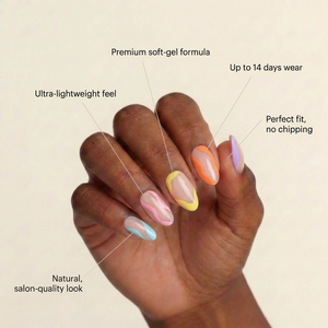 Sorbet Swirl | Almond Medium