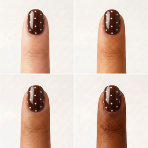 Chocolate Polkadot | Round Short