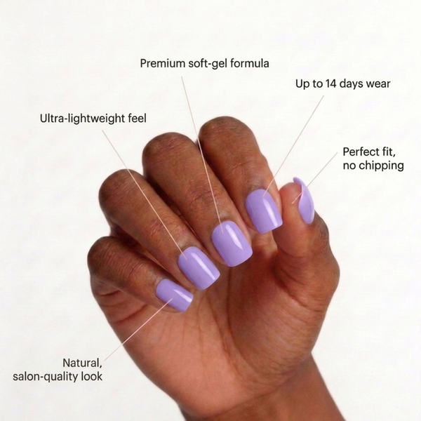 Lilac Cream | Square Short