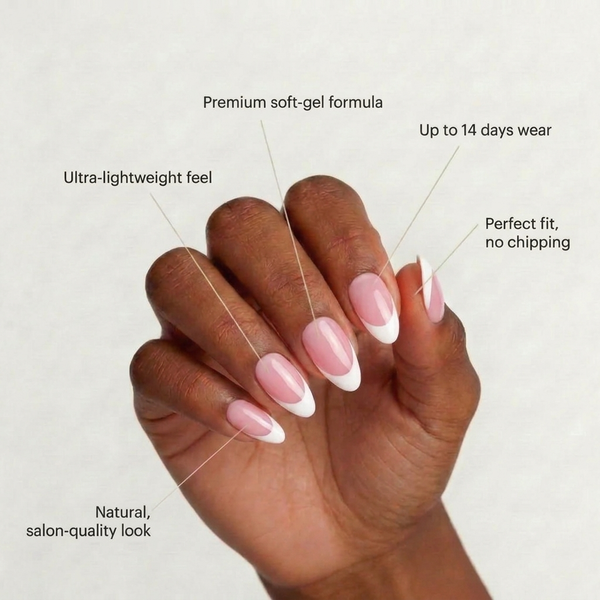 Rosy French | Almond Medium