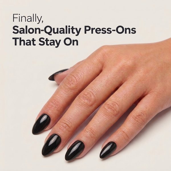 Jet Black | Almond Medium